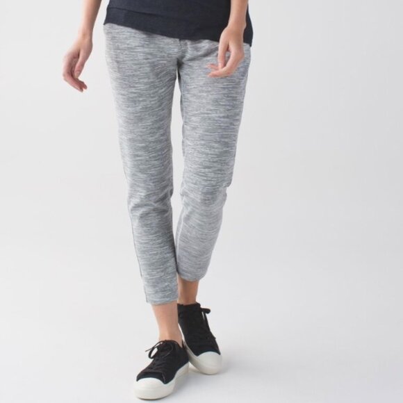 Lululemon Jet Pant Wee Are From Space Drawstring Pockets Soft Luon SZ 8* - Picture 1 of 9